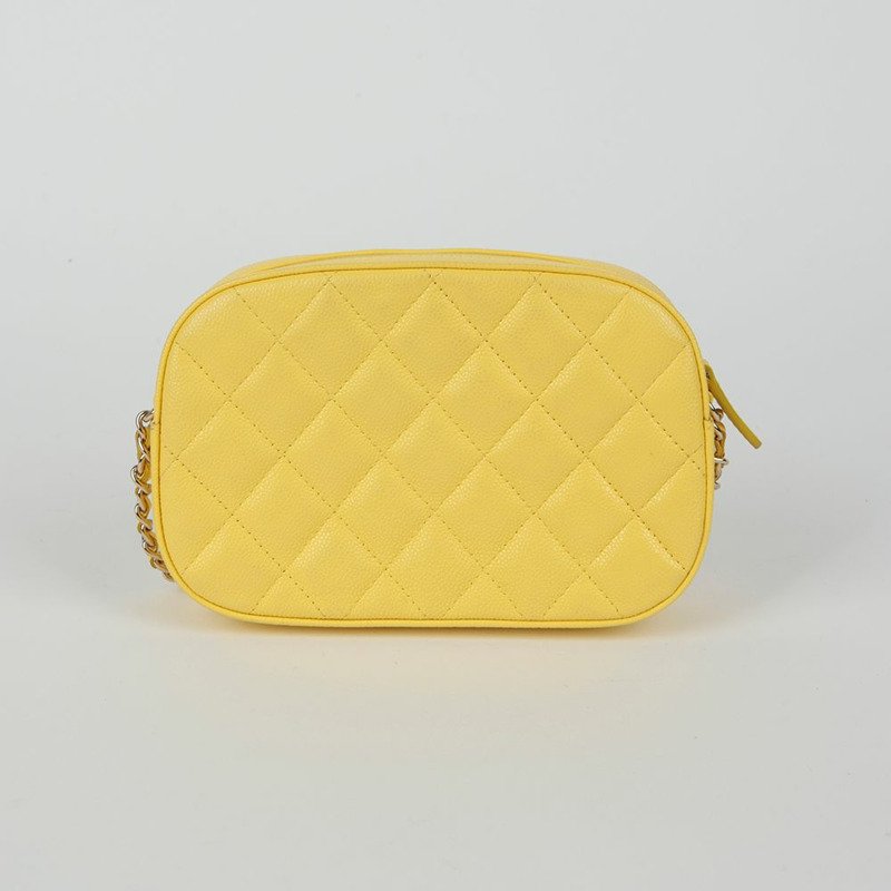 CHANEL AP3998 CC 標誌魚子醬相機單肩斜背包-2