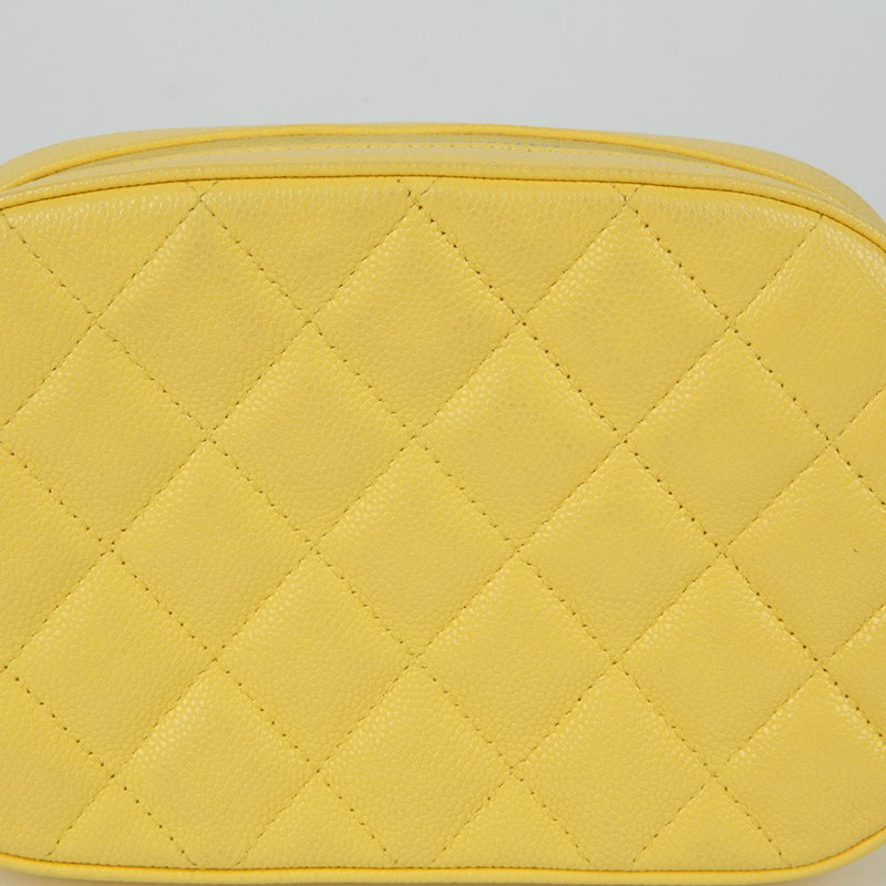 CHANEL AP3998 CC 標誌魚子醬相機單肩斜背包-3