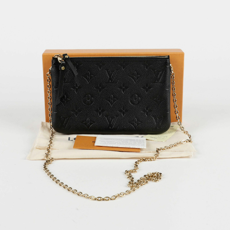 LOUIS VUITTON M68568 Pochette 雙鏈斜背包-0