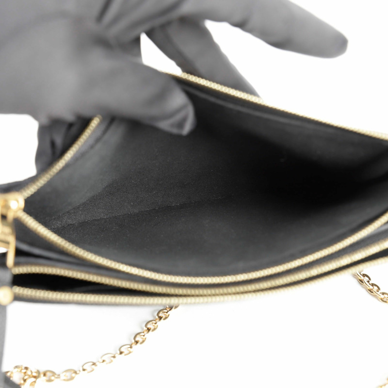 LOUIS VUITTON M68568 Pochette 雙鏈斜背包-9
