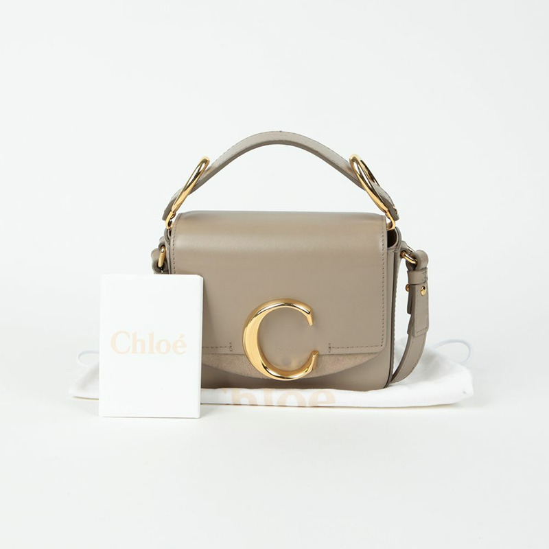 CHLOE C 迷你托特肩背包-0