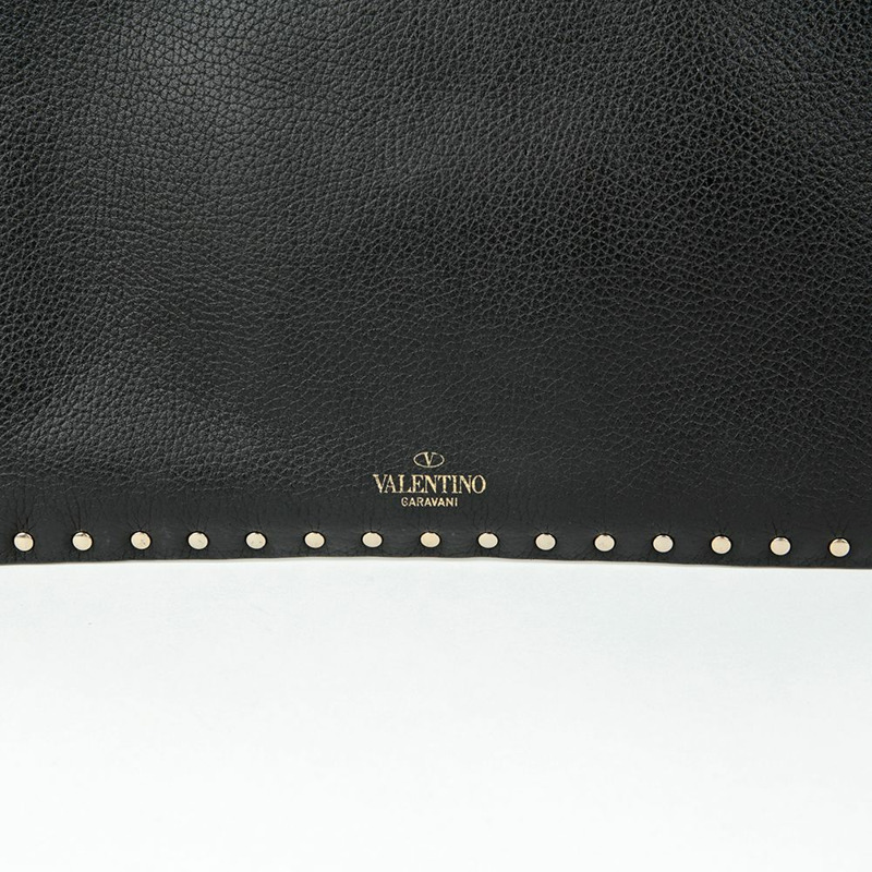 VALENTINO Rockstud 信封手拿包-3