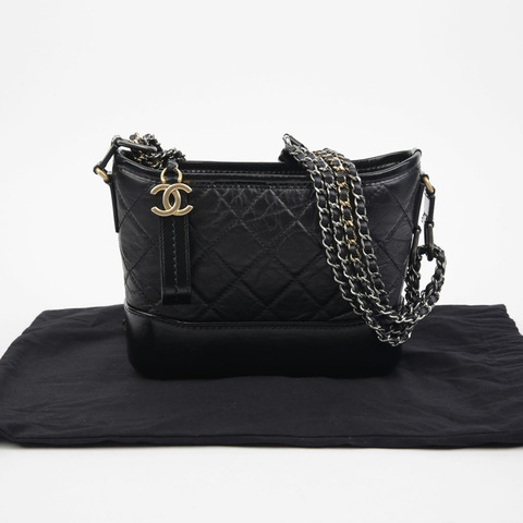CHANEL Gabrielle 小號 Hobo 單肩斜背包 A91810