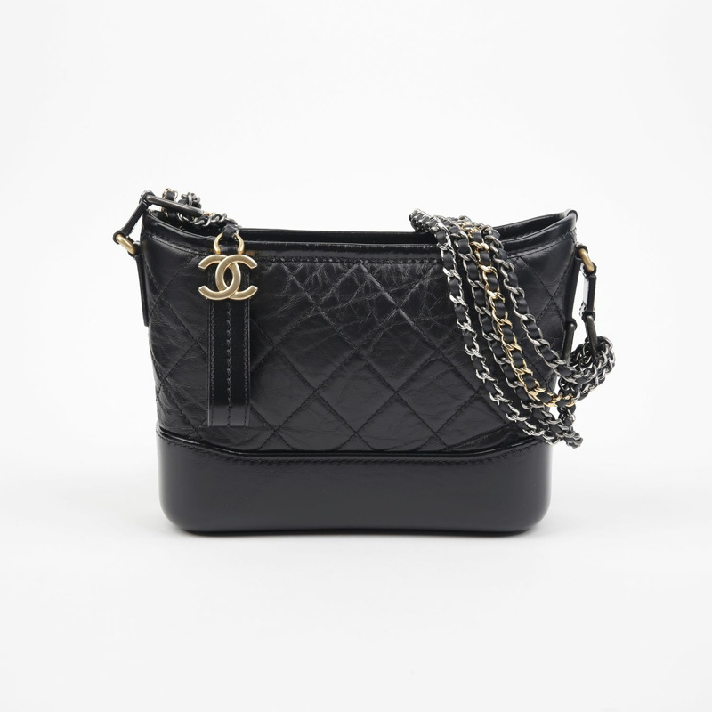 CHANEL Gabrielle 小號 Hobo 單肩斜背包 A91810-1