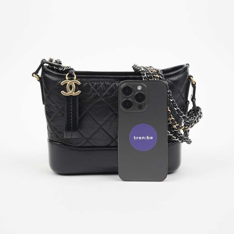 CHANEL Gabrielle 小號 Hobo 單肩斜背包 A91810-5
