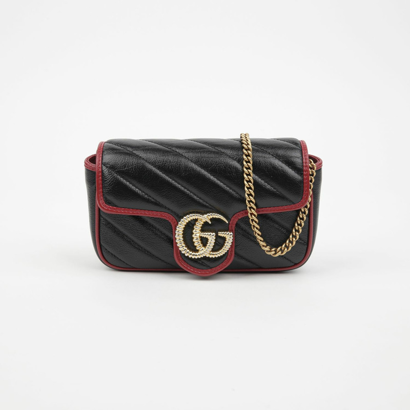 【包稅】GUCCI 574969 GG Marmont 超迷你斜背包-0