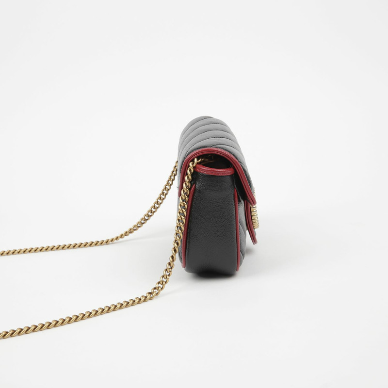 【包稅】GUCCI 574969 GG Marmont 超迷你斜背包-2