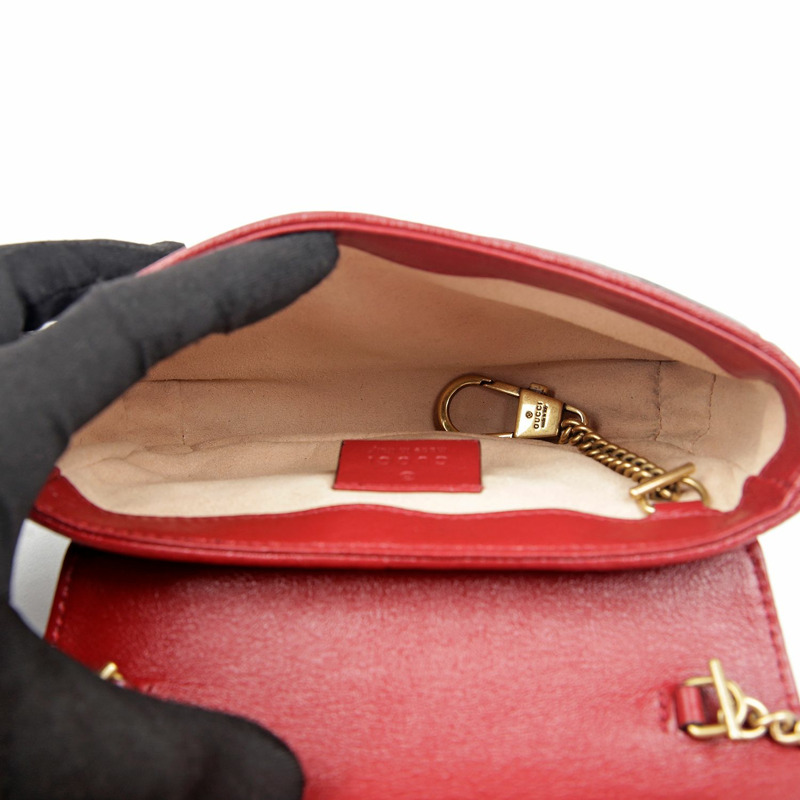 【包稅】GUCCI 574969 GG Marmont 超迷你斜背包-5