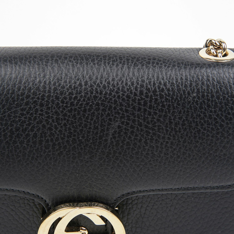 GUCCI 互鎖鏈條單肩斜背包 510304-3