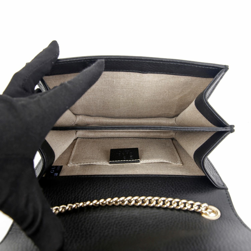 GUCCI 互鎖鏈條單肩斜背包 510304-10