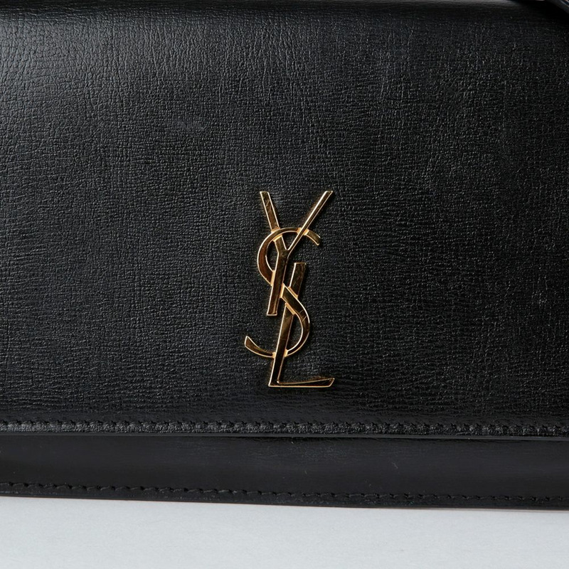 SAINT LAURENT Monogram 手機支架單肩斜背包 635095-1