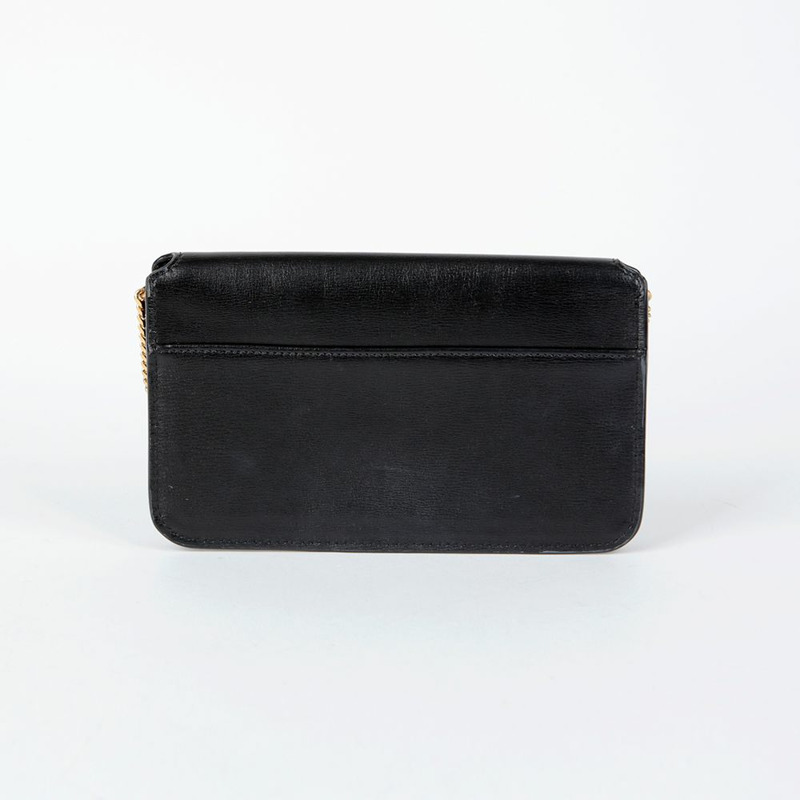 SAINT LAURENT Monogram 手機支架單肩斜背包 635095-2