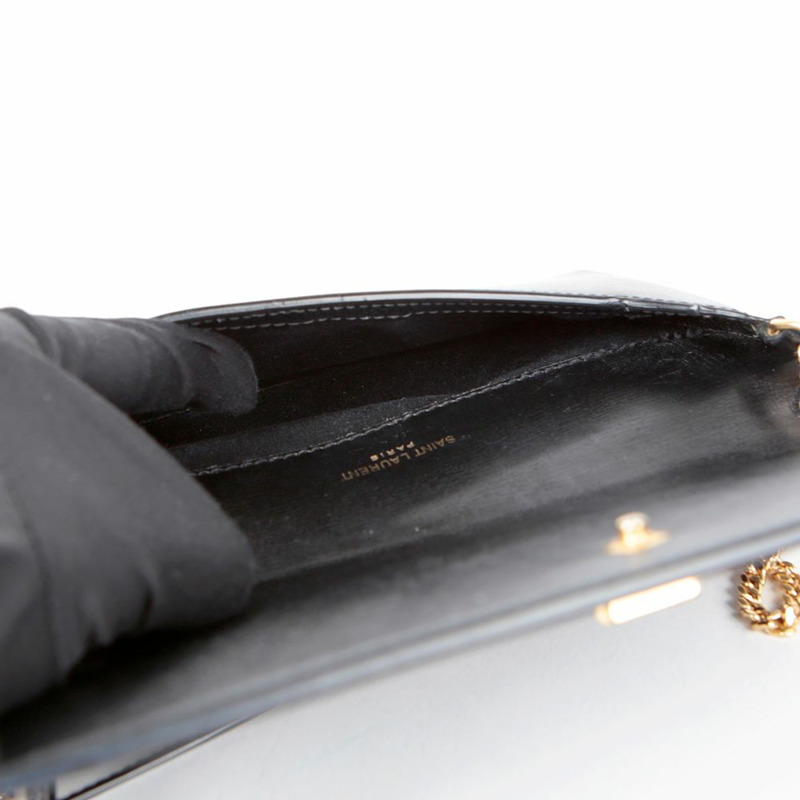 SAINT LAURENT Monogram 手機支架單肩斜背包 635095-8