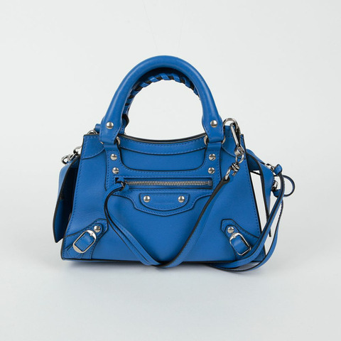 BALENCIAGA Neo Classic 迷你頂部提把托特單肩包 638524