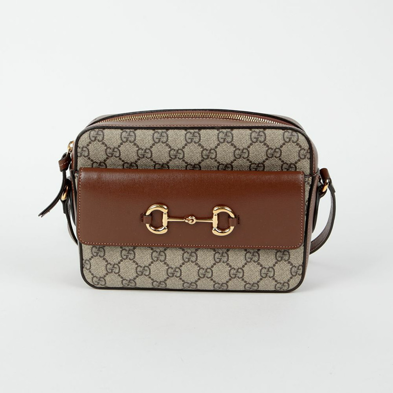 GUCCI Horsebit 1955 小號斜背包 645454-1