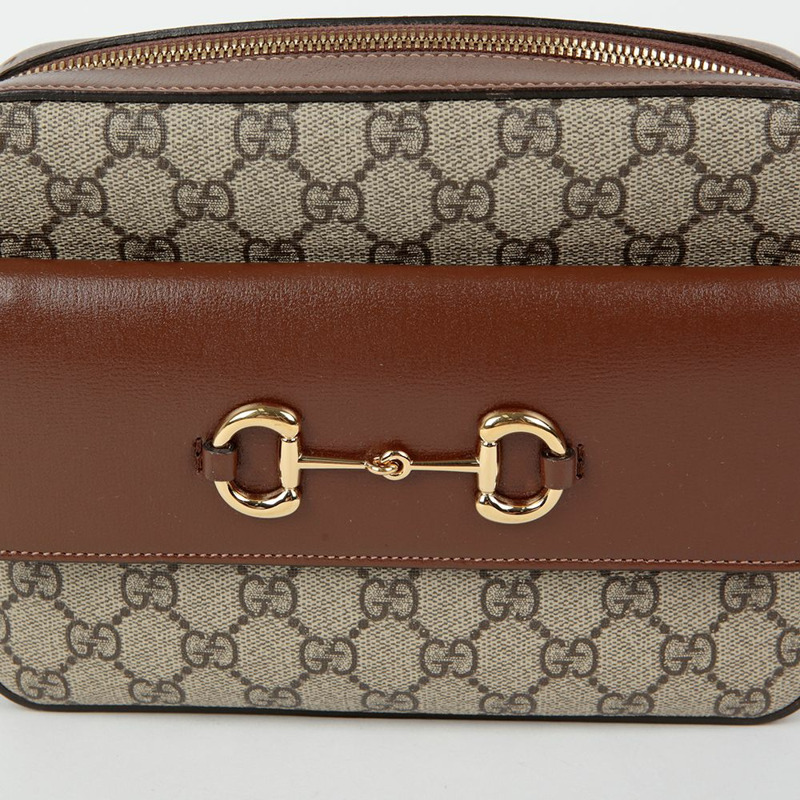 GUCCI Horsebit 1955 小號斜背包 645454-4