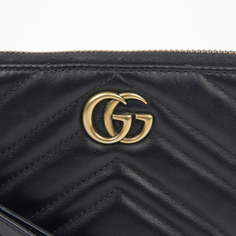 GUCCI GG Marmont 迷你手拿包 598598-1