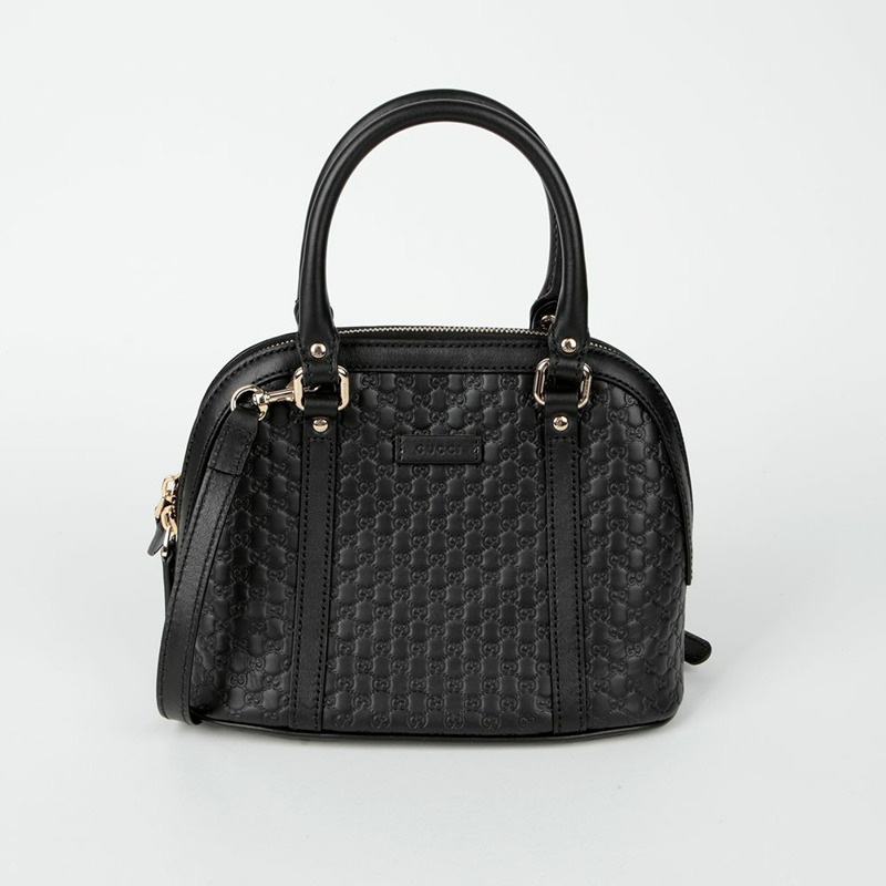 GUCCI 圓頂迷你托特單肩包 449654-0