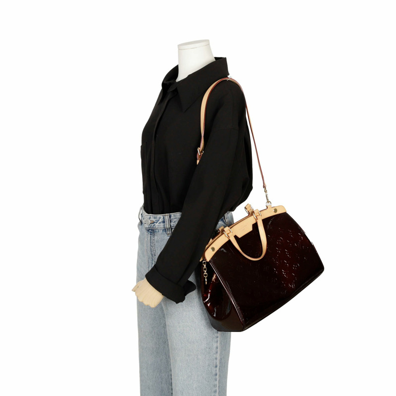 【包稅】LOUIS VUITTON M91619 Brea MM 手提單肩包-10