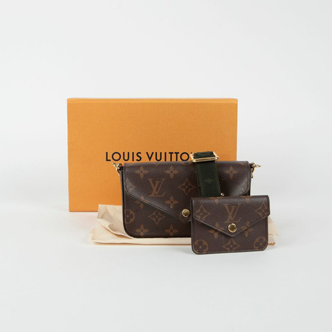 LOUIS VUITTON M80091 Felicie Strap and Go 斜背包