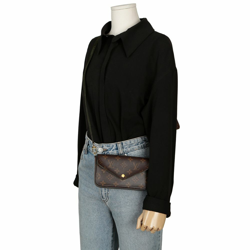 LOUIS VUITTON M80091 Felicie Strap and Go 斜背包-9