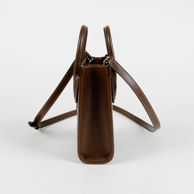 【包稅】GUCCI 互扣式G迷你手提單肩包 671623-2