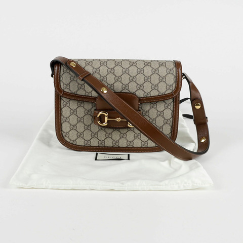 GUCCI 602204 馬銜扣環 1955 小號單肩斜背包