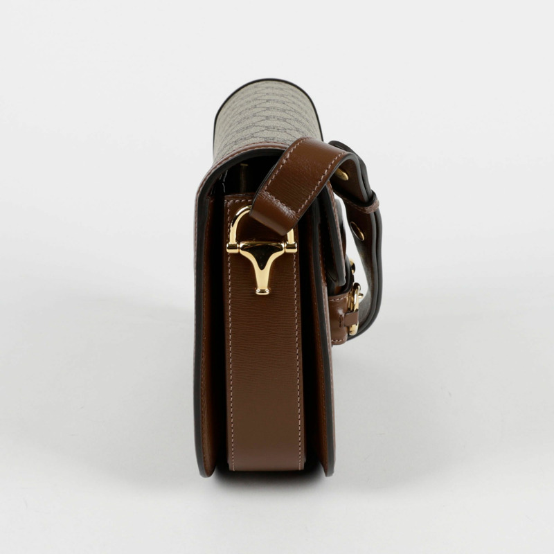 【包稅】GUCCI 602204 馬銜扣環 1955 小號單肩斜背包-4