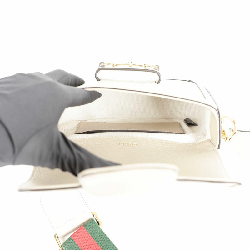 【包稅】GUCCI Horsebit 1955 迷你肩斜背包 658574-7