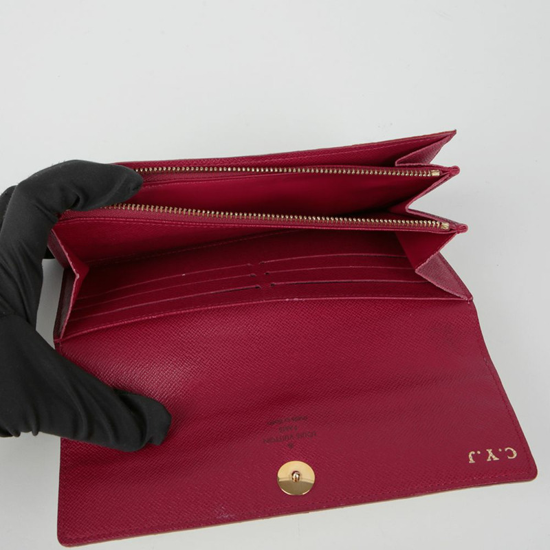 LOUIS VUITTON M60004 Sara Wallet 長版皮夾-9