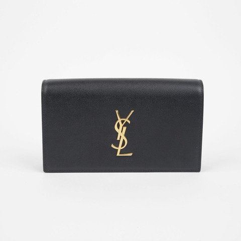 SAINT LAURENT 字母翻蓋手包 400409