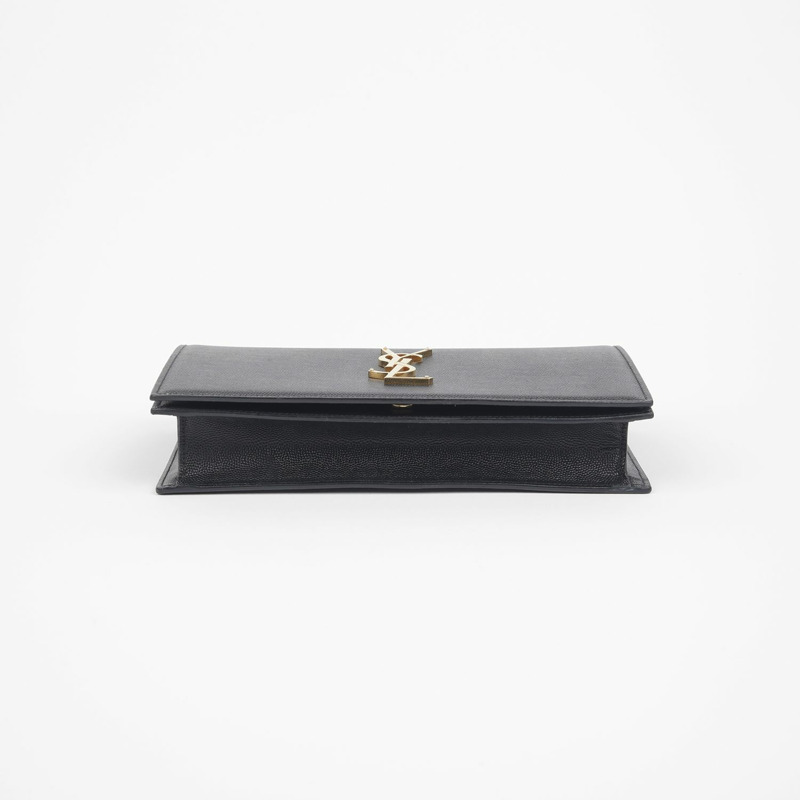 SAINT LAURENT 字母翻蓋手包 400409-4