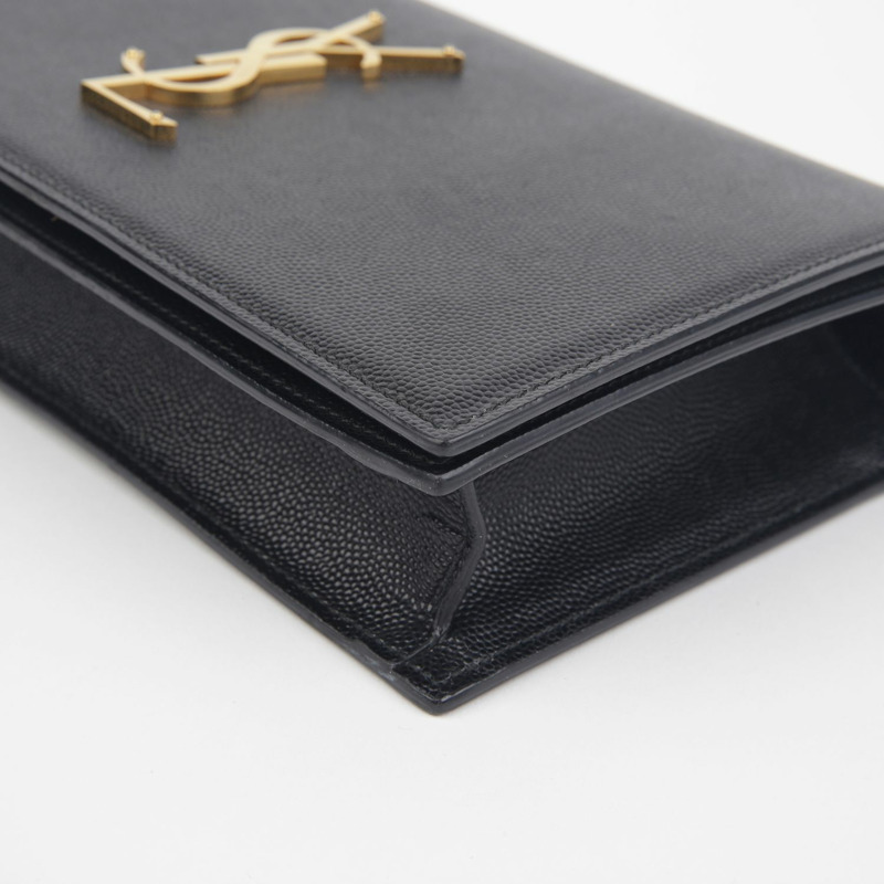 SAINT LAURENT 字母翻蓋手包 400409-6