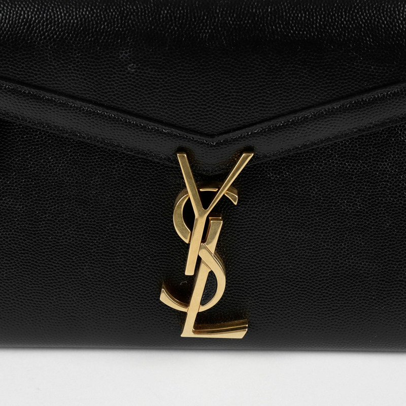 【包稅】SAINT LAURENT Cassandra 鏈條皮夾斜背包 635023-1