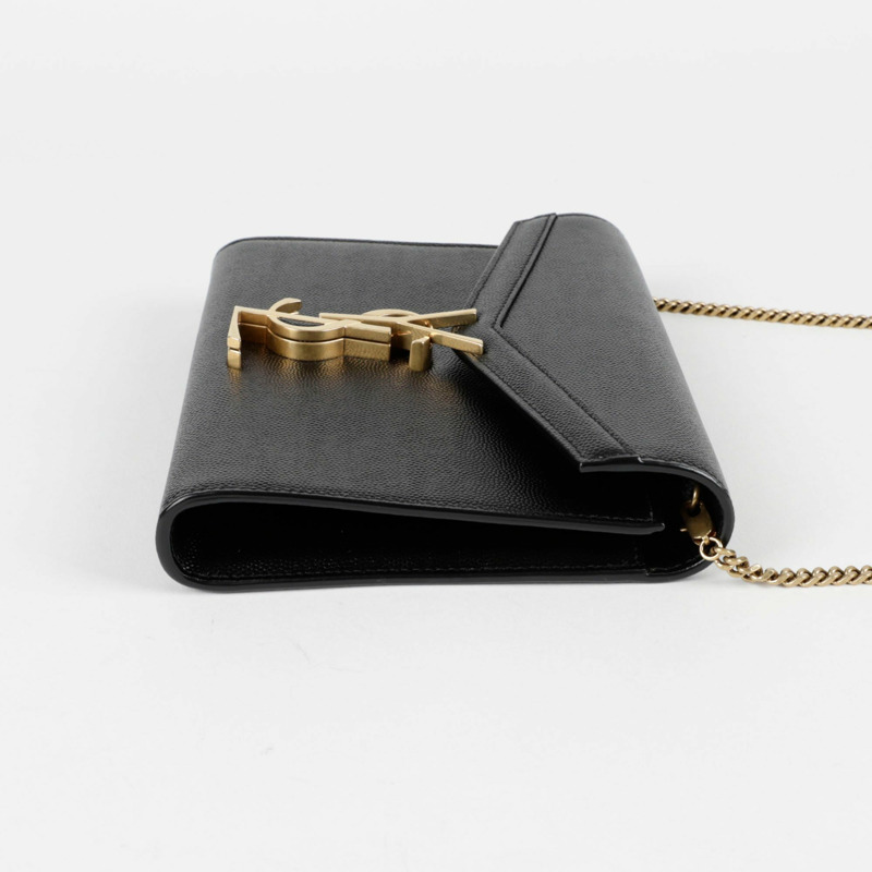 【包稅】SAINT LAURENT Cassandra 鏈條皮夾斜背包 635023-4