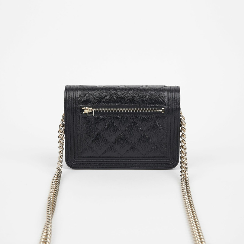 【包稅】CHANEL AP2464 魚子醬紋 Boy 迷你 WOC 肩斜背包-2