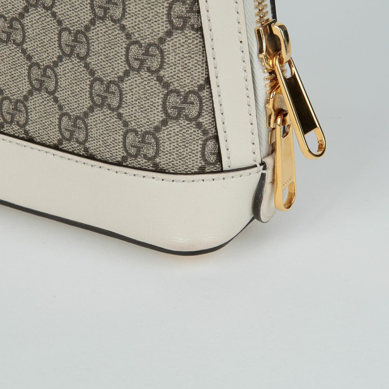 GUCCI Horsebit 1955 迷你頂部提把托特單肩包 640716-4