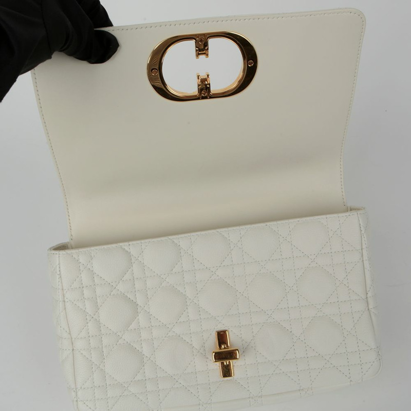 DIOR M9242UWHC Caro 中型鏈條單肩斜背包-11