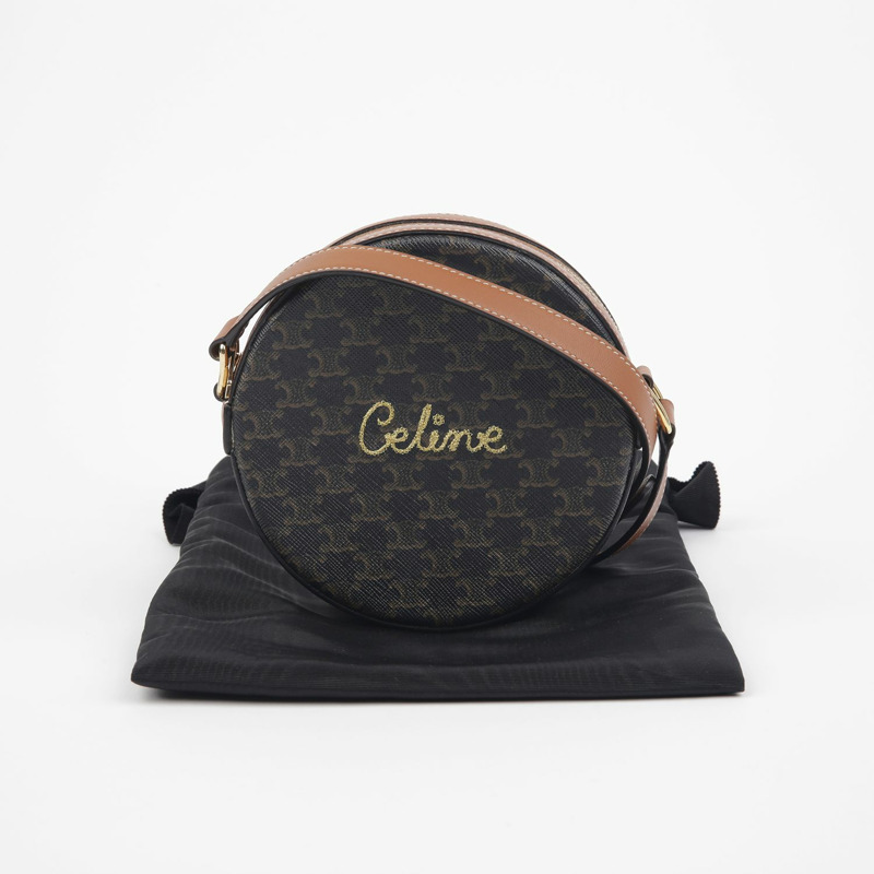 【包稅】CELINE 圓形脈衝單肩斜背包 10G342DGZ-0