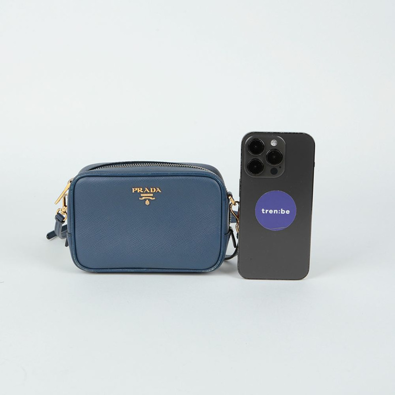 PRADA 1BH036 相機肩斜背包-10