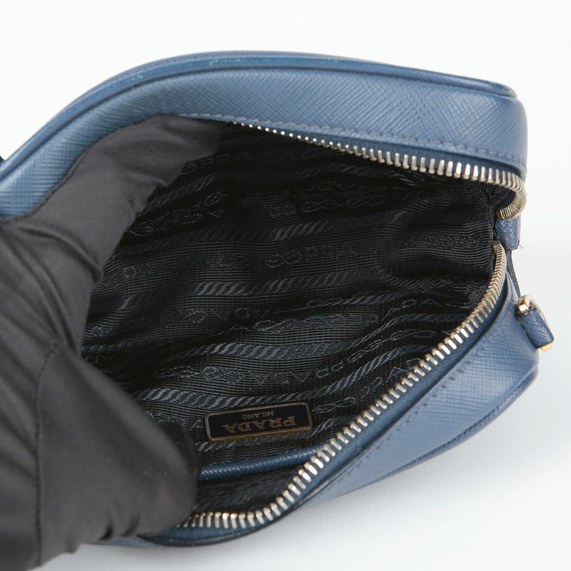 PRADA 1BH036 相機肩斜背包-11