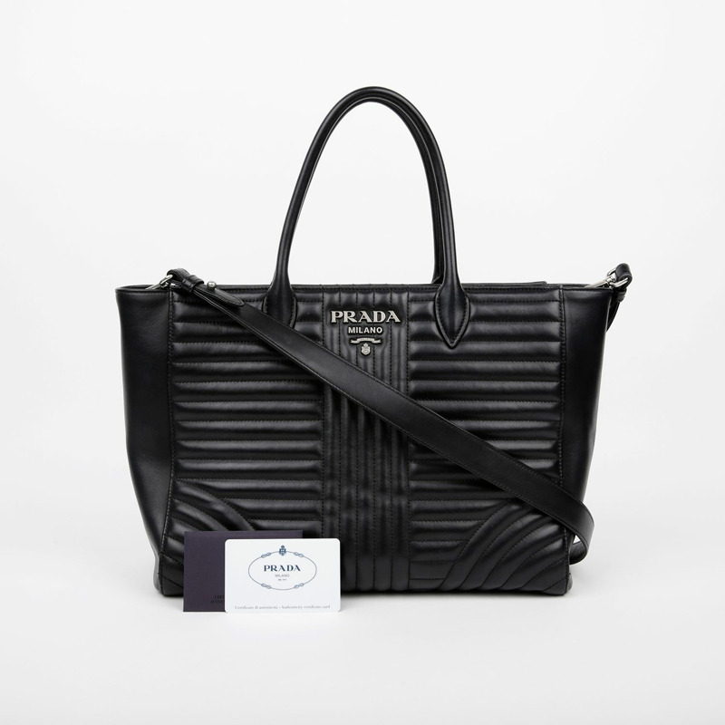 PRADA Diagram 托特單肩包 1BA195-0