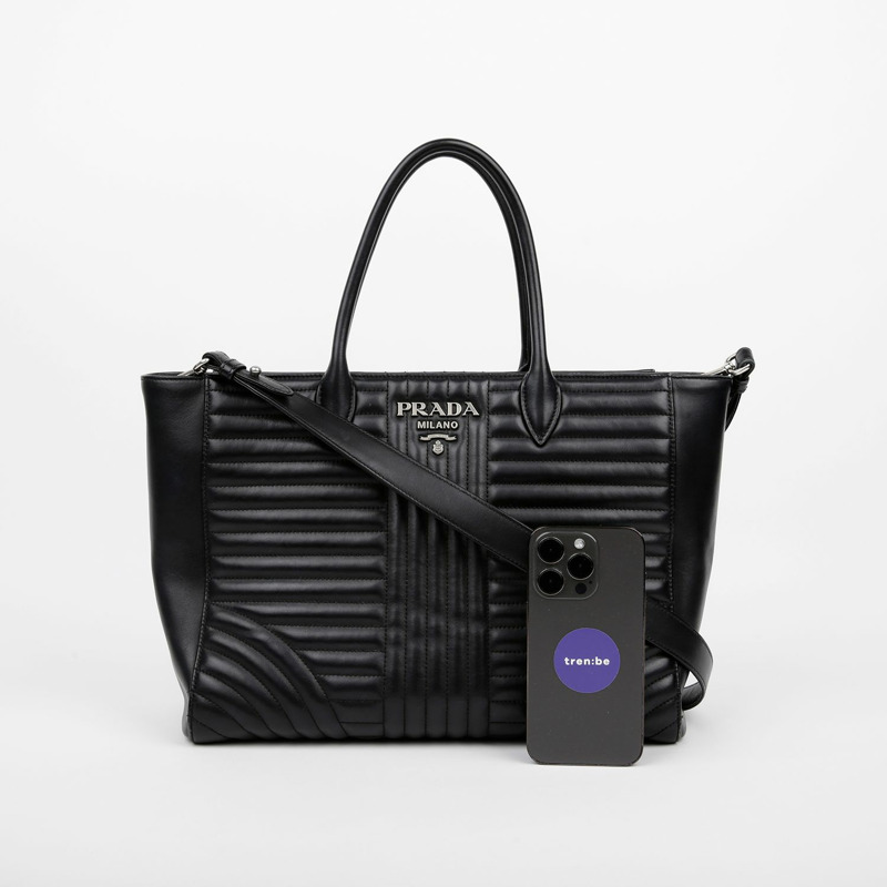 PRADA Diagram 托特單肩包 1BA195-5