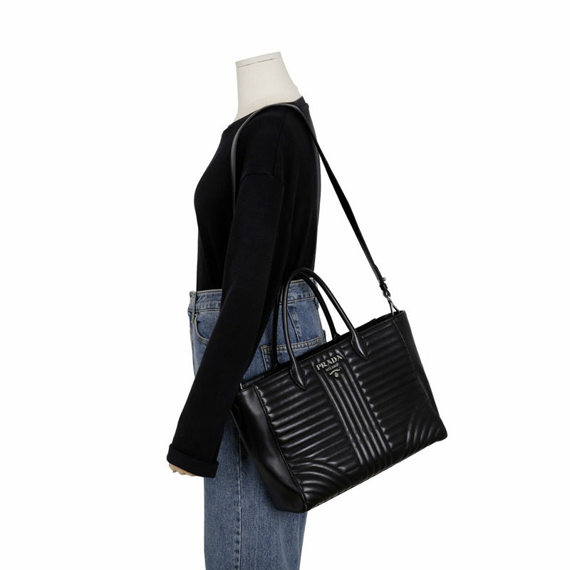 PRADA Diagram 托特單肩包 1BA195-7