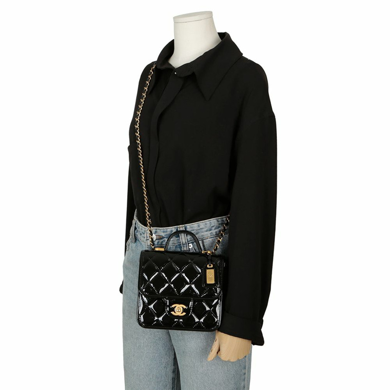 【包稅】CHANEL AS3652 手提翻蓋肩背包-10