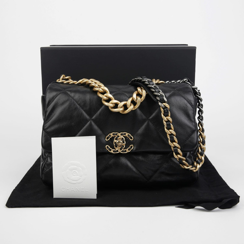 CHANEL AS1161 19 大號托特單肩包-0