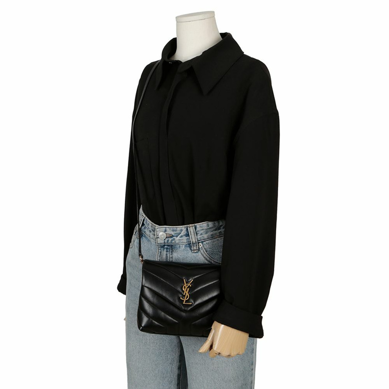 SAINT LAURENT Lulu Toy 肩斜背包 678401-11