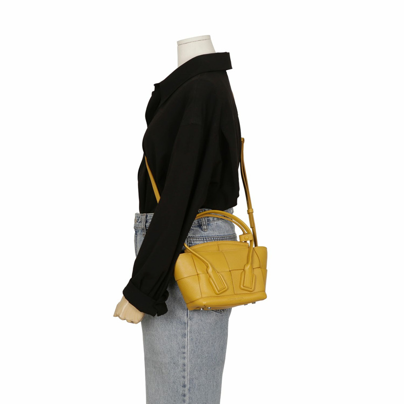 【包稅】BOTTEGA VENETA Arco迷你手提包和單肩包 600606-11