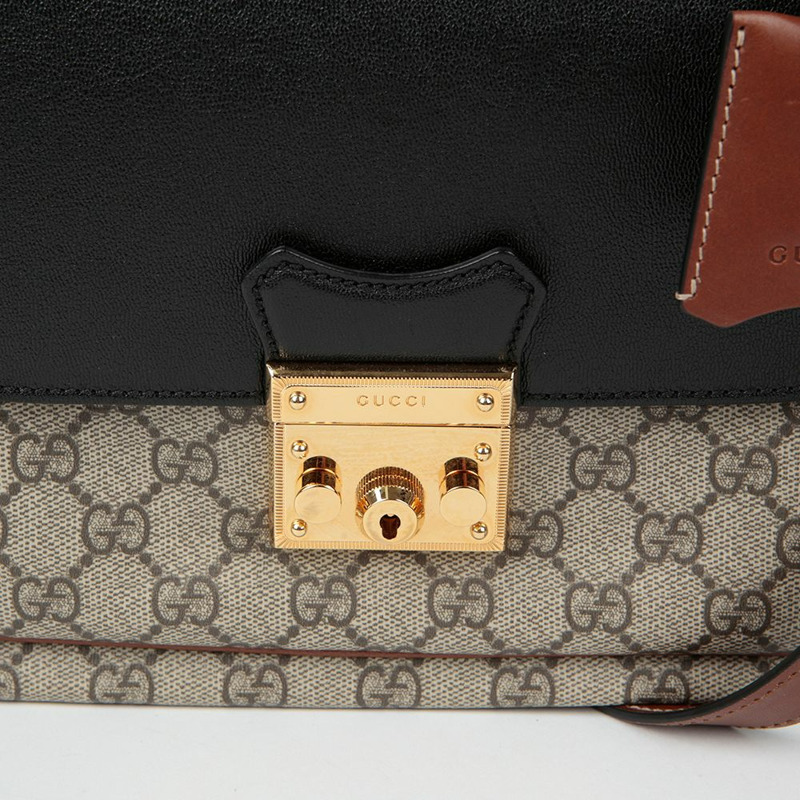 GUCCI Paddle Lock 小號單肩包 644527-3