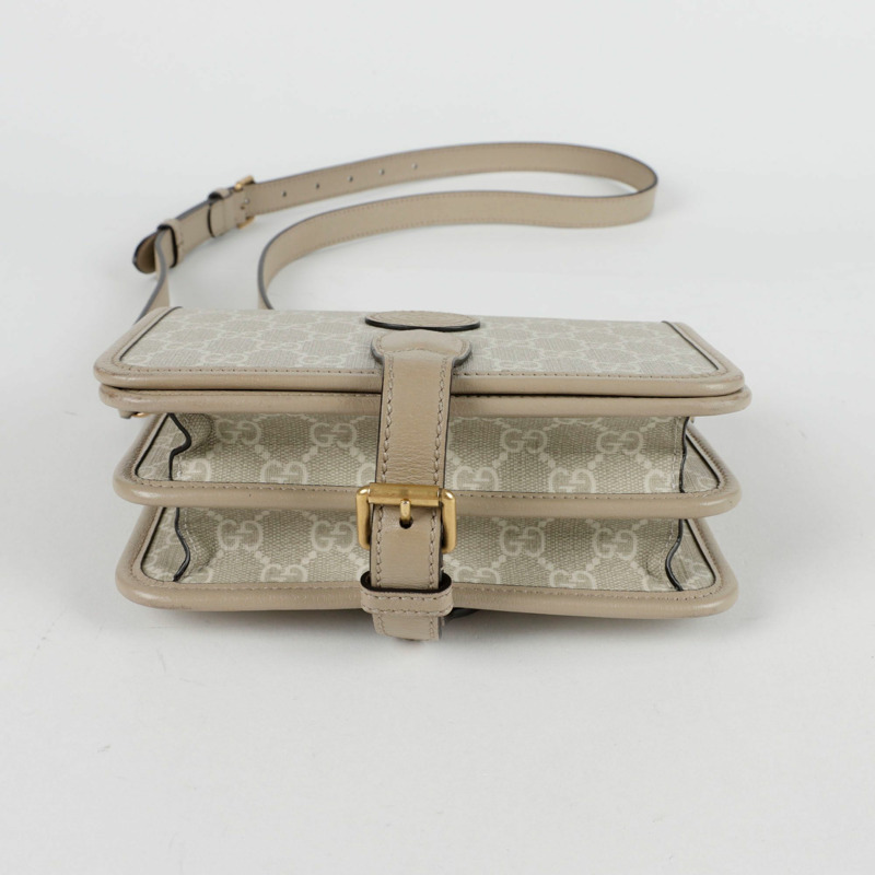 GUCCI 互扣式 G 迷你斜背包 671620-5